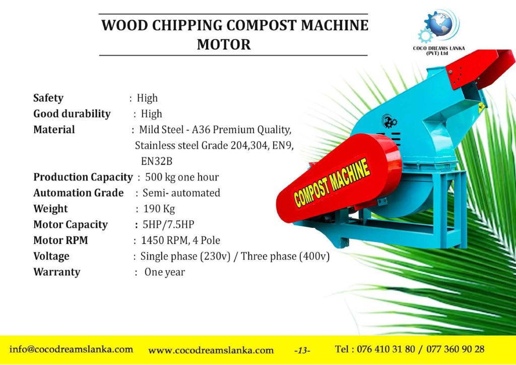 wood chipper machine