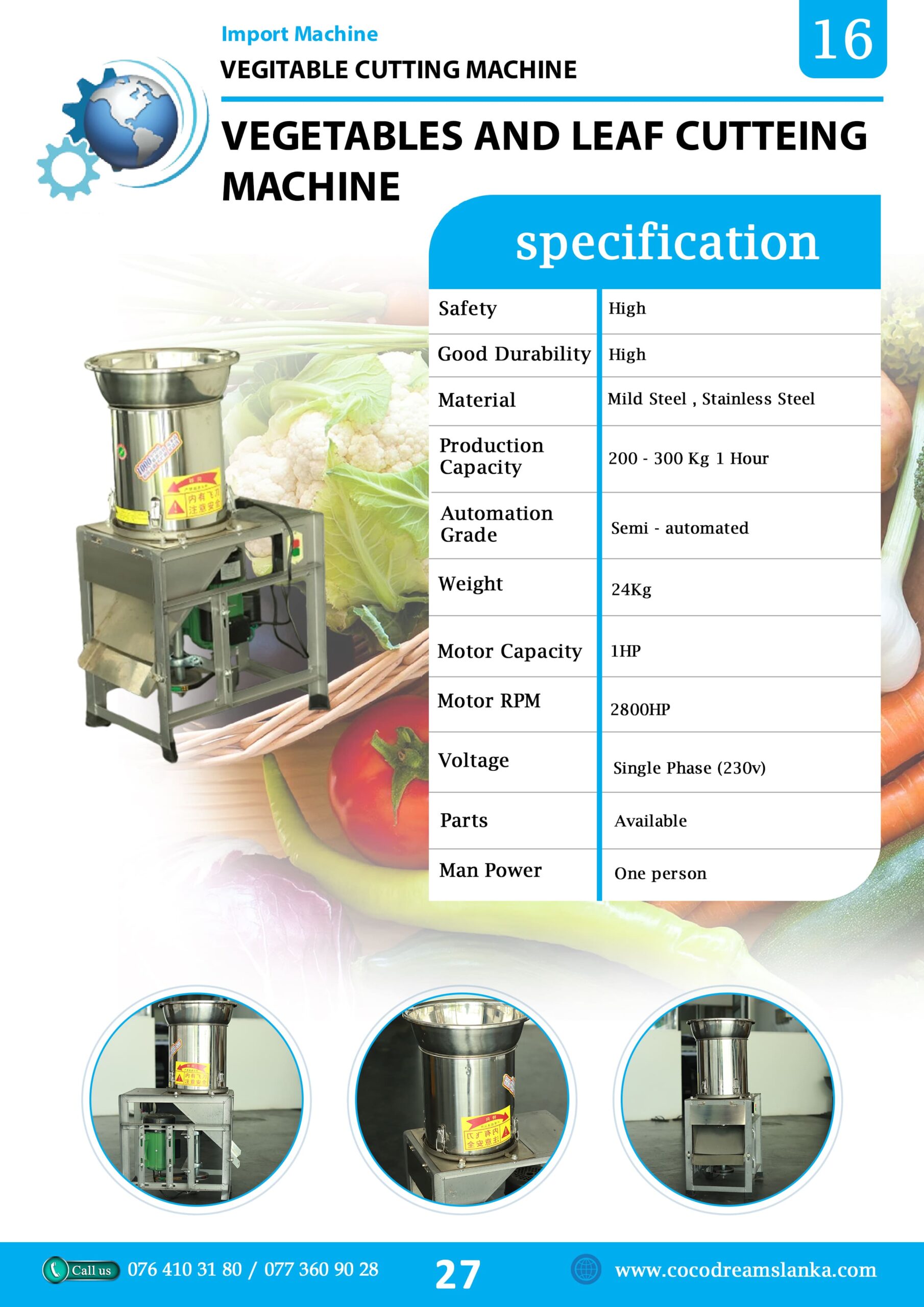 vegetable cutter machine