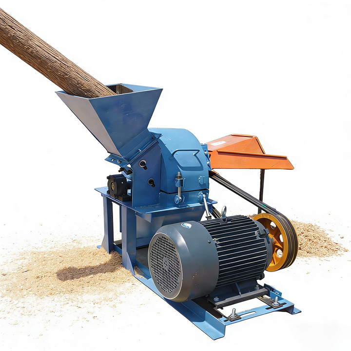 wood chipper motor type machine