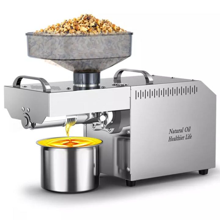 mini coconut oil press machine