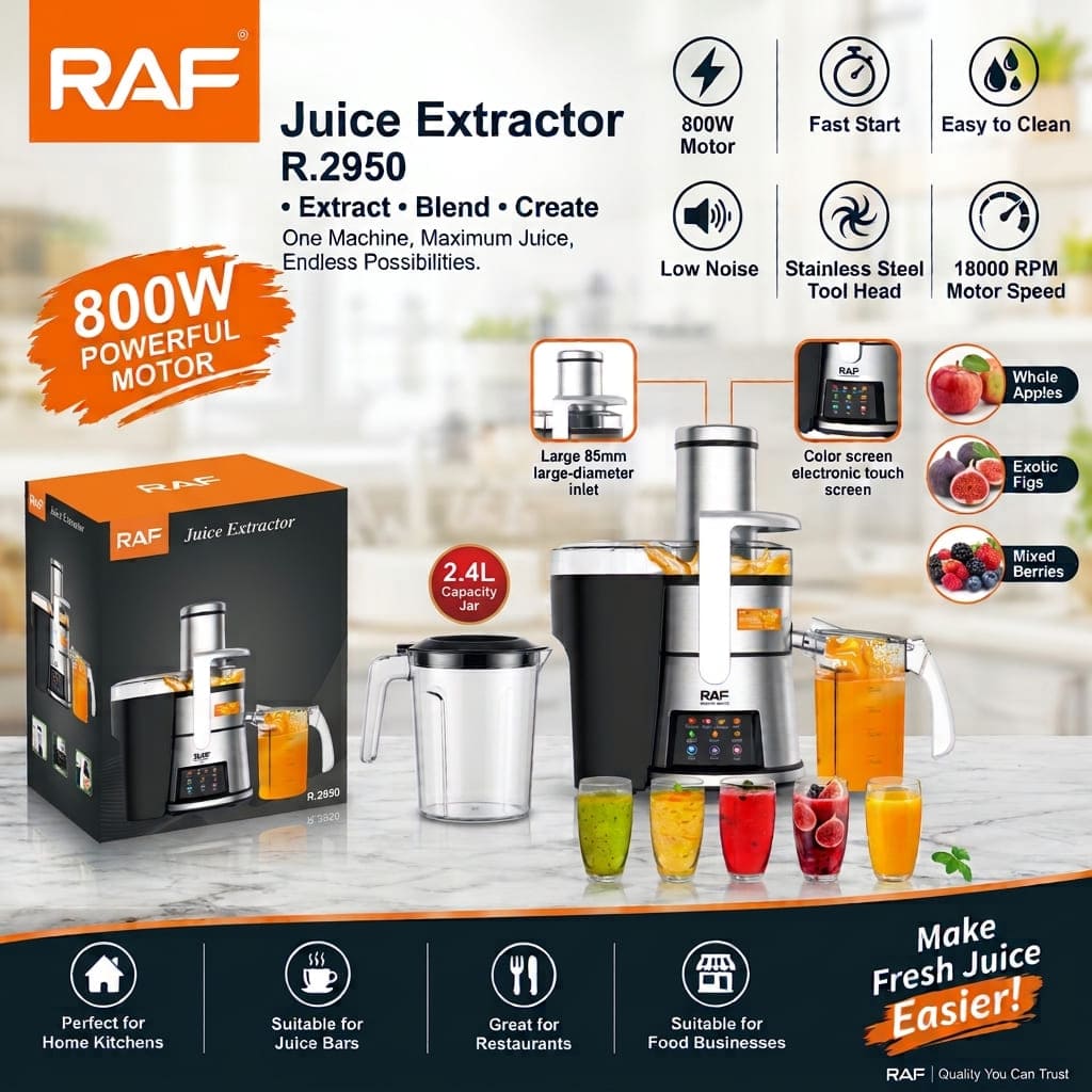 Electric juice extractor machine R.2950