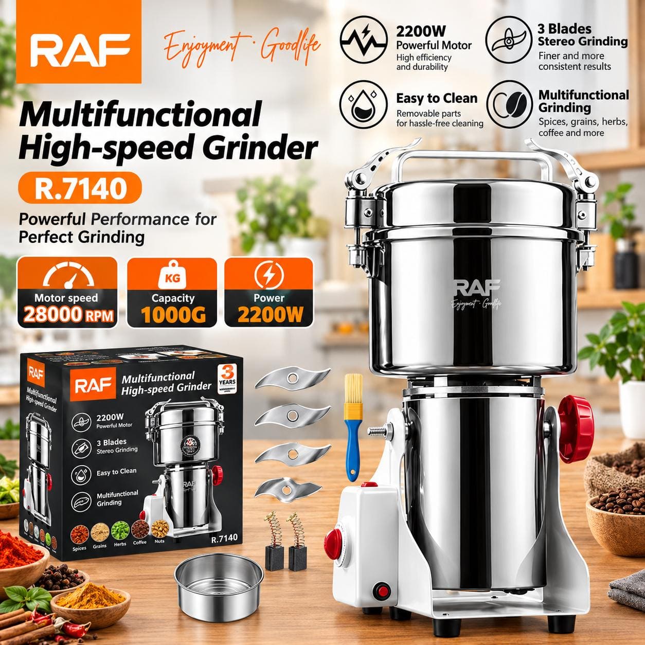 Multifunctional Grinder Machine R.7140